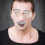 One Set Old Man Costume With Fake Beard Eyebrows Glasses 5