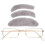One Set Old Man Costume With Fake Beard Eyebrows Glasses 9