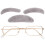 One Set Old Man Costume With Fake Beard Eyebrows Glasses 11
