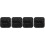 4Pièces Support Plastique Noir Pliable Pour Portable Et 2