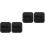 4Pièces Support Plastique Noir Pliable Pour Portable Et 4