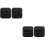 4Pièces Support Plastique Noir Pliable Pour Portable Et 6
