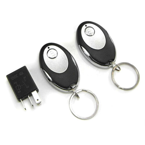 Car  Induction Remote Control Anti-Theft System Fuel Pump Relay Universal Concealed Lock Immobilizer 2