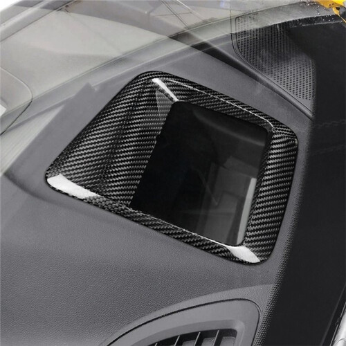 Real Dry Carbon Fiber Interior Decoration - Display Frame for  Camaro 2024 Modification Accessories 2