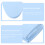 Potty Training Seat Simple Design Rectangular Sky-Blue 1pack 10