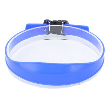 Haircut Guide Band Silicone Curved Trim Template for Men Boys Breathable Blue