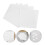 5 Sheets Round Sticky Labels Adhesive Dots Removable Double Sided 2