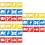 36Pcs Assorted Color Kid Drawing Stencils Painting Auxiliary Templates 7