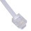 2X RJ11 Plug to Dual UK BT Telephone Socket Convertor 7