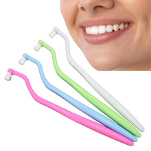 Interdental Brush Set for Braces Cleaning, 4pcs Soft Tufted Head for Precise Stain Removal