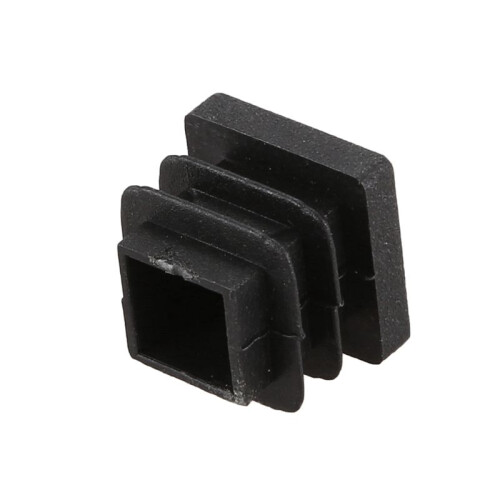 48 Pcs 15mm x 15mm Plastic Square Caps Tube Pipe Inserts End Blanking 2