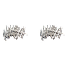 48Pcs Stainless Steel Guitar Fret Wire 24 Fingerboard Frets 2.7mm for Acoustic Guitar Parts
