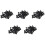 250X Pièces pour Vis de Guitare Basse pour Plaques À Gratter Pickguard, Noir 1