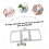 Toothpaste Dispenser and Travel Lotion Squeezer, 60ml Mess OneHanded Tube for Kids 2