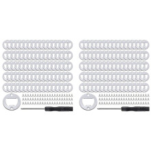160 Set DIY Flesopener Insert Kits, Bier Flesopener Hardware Onderdelen Accessoires voor Hars Schimmel Flesopener
