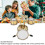 Miniature Drum Set Replica Musical Instrument Model Dollhouse Decor with Box 4