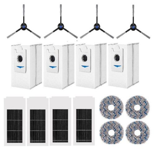 NYTT för  Deebot X2S Maskindammsugare Sidoborste Rag Filter Clip Koldammpåse