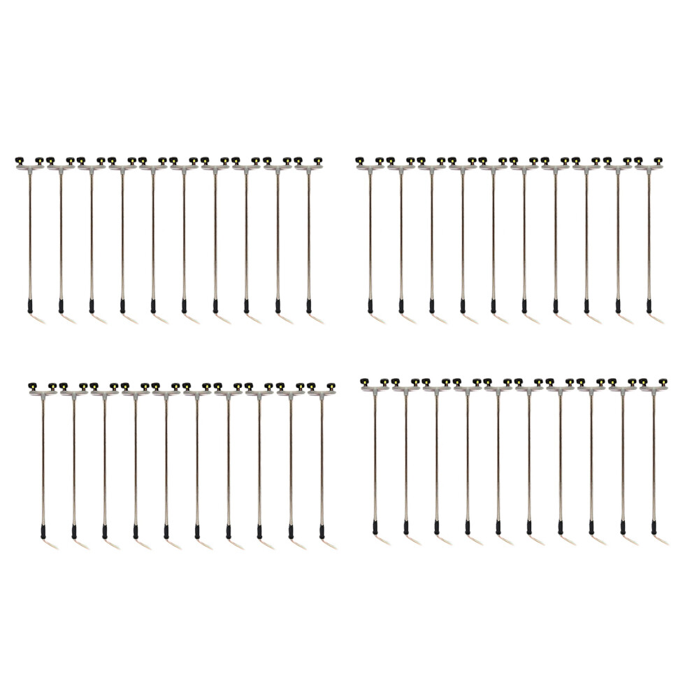 40Pcs 2Led Street Lamp 1:100 Ho Scale Street Light Scenery Lamppost For Sand Table Model 2 6031393752836