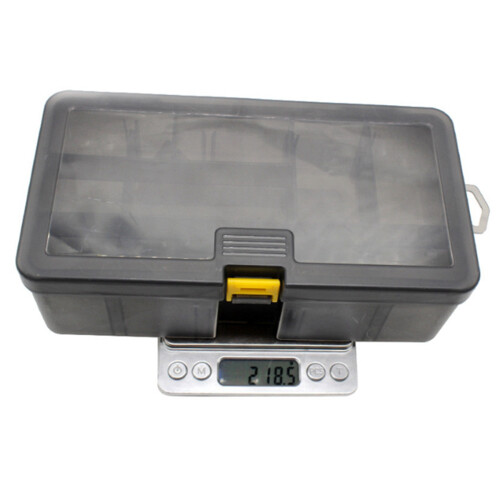 2X Double Layer Fishing Tackle Box Lures Bait Storage Case Organizer Container Organizer Container Accessories 2