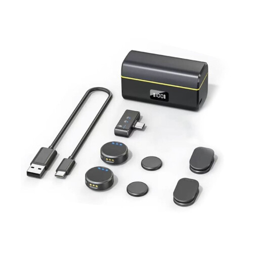 Wireless Microphone Mic for  X5/GO Ultra Action Camera Magnetic Clip- Design Camera Accessories