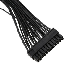 3X ATX 24Pin 1 Bis 2 Port Netz Teil Verlängerungs Kabel Netz Teil Stecker Auf Buchse 24PIN Verlängerungs Kabel