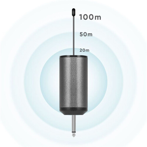 5X UHF Portable Wireless Headset/ Lavalier Lapel Microphone with Bodypack Transmitter and Receiver 1/4 Inch Output 2