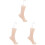 3Pcs Plastic Shoe Form Foot Model for Sock and Shoe Display 4