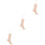 3Pcs Plastic Shoe Form Foot Model for Sock and Shoe Display 7