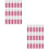 8Sets Assorted Color Nail Art Glue Fast Drying Practical Manicure Glue 6