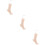 3Pcs Plastic Shoe Form Foot Model for Sock and Shoe Display 11