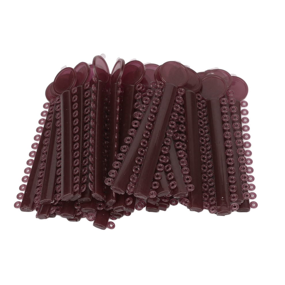 40 Strips Orthodontic Elastomeric Ligature Ties for Braces Rubber Bands