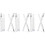9Pcs Tattoo Position Pens White ABS Brow Mapping Pen Waterproof Design 4