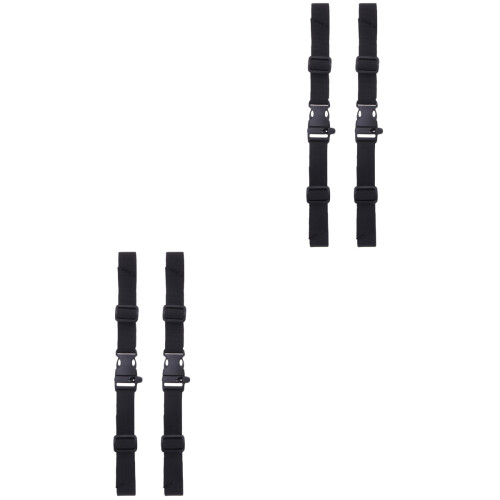 2 Pcs Chest Belt For Backpack School Bag Strap Adjustable With Buckle 2