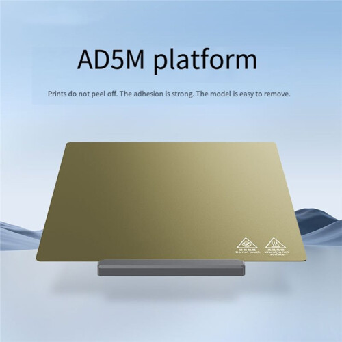 For Flashforge AD5X PEI Coating Sheet Platform Building Bed 3D Printer Part 220mmx220mm 2