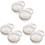 6Pcs PP Transparent Pacifier Holder Case Portable Baby Storage Travel 4
