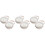 6Pcs PP Transparent Pacifier Holder Case Portable Baby Storage Travel 6