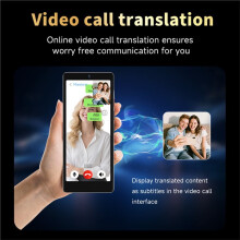 148 Lingue Videochiamata Remota AI Traduttore Vocale Online Offline Viaggi All'Estero Conversazione In Tempo Reale Intelligente