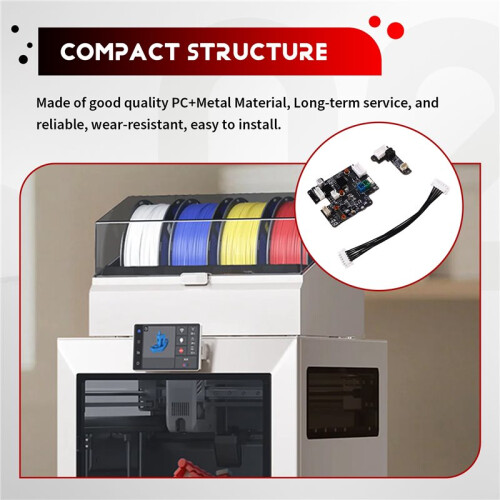 Adapter Plate for QIDI Plus4 Adapter Plate Front / Rear / Cable for QIDI Tech Plus4 3D Printer Accessories 2