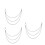 1Pc Silver Trousers Chain for Pants Stylish Gothic Keychain Accessory 4