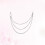 1Pc Silver Trousers Chain for Pants Stylish Gothic Keychain Accessory 11