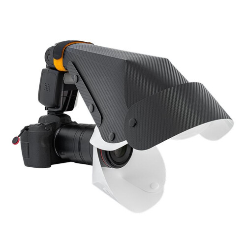 Small Universal Flash Diffuser Softbox Reflector Speedlight Snoot for Macro Lens Shooting Flash Light Camera Accessories 2