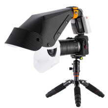 Small Universal Flash Diffuser Softbox Reflector Speedlight Snoot for Macro Lens Shooting Flash Light Camera Accessories