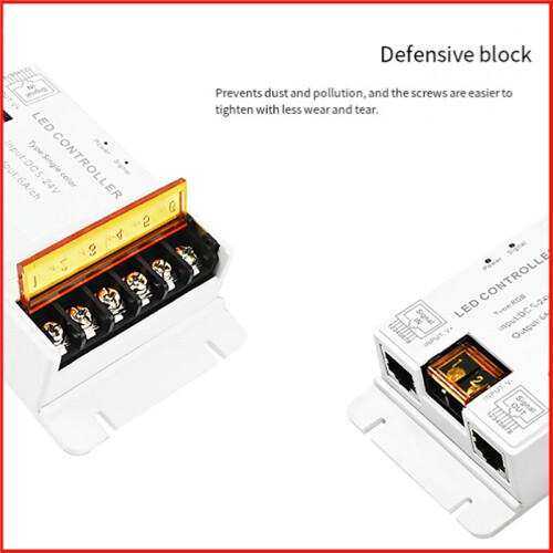 Light Strip Controller Neon Light Music Flashing Controller Synchronized 5-24V Low Voltage Timer