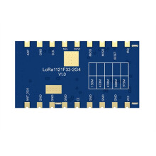 LoRa1121F33-2G4 2W High Power 433-915MHz Sub-GHz/S LR1121 Chip Dual-Band Wireless Module 915MHz