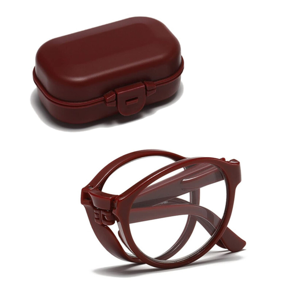 Blue/Light/Red Reading Glasses For Women Blocking Foldable 1.5+ Magnification Computer Reader