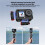 Magnetic Adapter Mount for  Action 5 Pro/OSMO Action 4 Accessories Quick Release Base Mount 1/4 Screw Hole Expansion 6