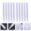 20pcs white liquid chalk markers for chalkboards, erasable 8
