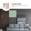 1Set Wooden Photo Frame DIY Art Frame Durable Natural Texture Decor 8