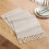 2X Cotton Linen Fringe Table Runner,Woven Decorative Table Runners, Macrame Table Runner for Kitchen Decor 13X70Inch 6