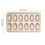 2X 12Cup Shell Shaped Nonstick Madeleine Pan Carbon Steel Mold Baking Mould Tools 7